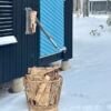 Woodchopper – Rostfritt stål vedklyvare för säker och effektiv klyvning