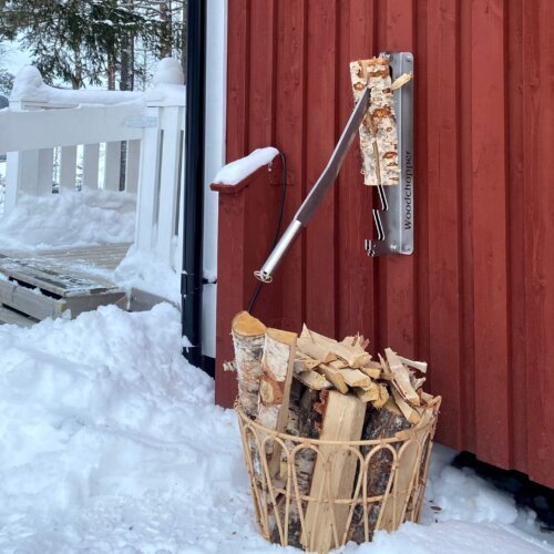 IMG_7371 Woodchopper XL 50 cm – Manuell tändvedsklyv i rostfritt stål